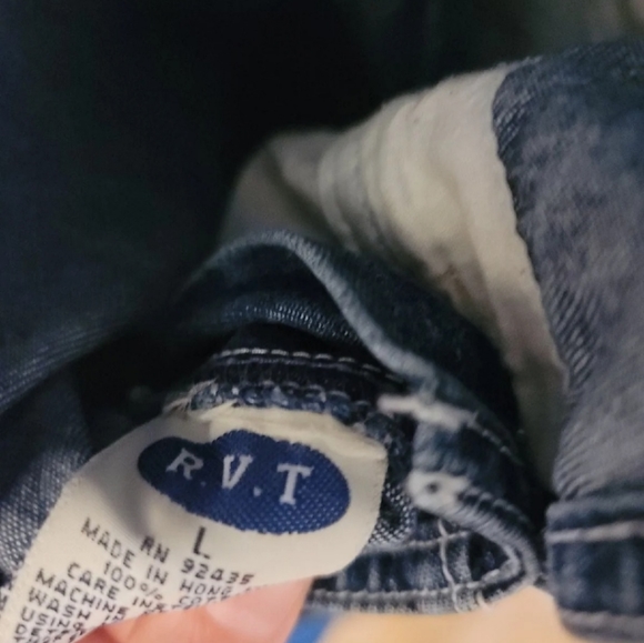 Vintage Cottagecore RVT Short Overalls - Picture 4 of 4